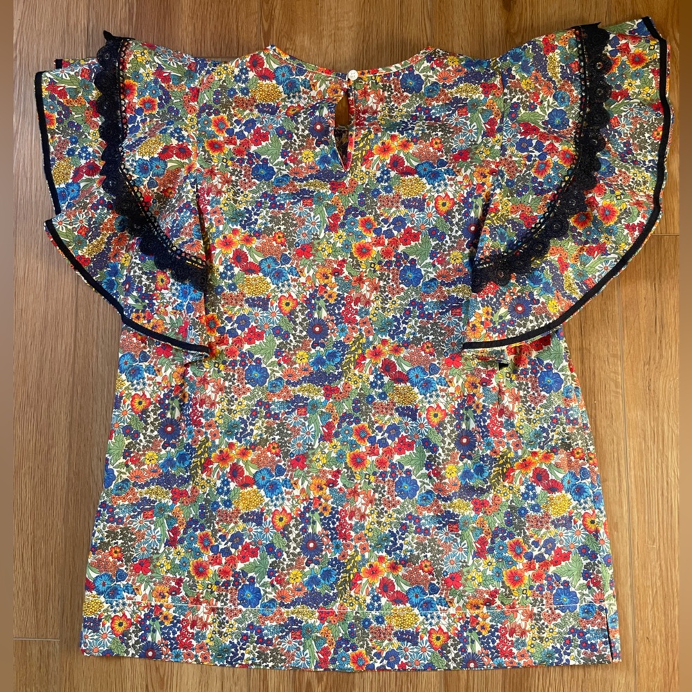 J. Crew Liberty Fabrics floral blouse - Picture 2 of 9